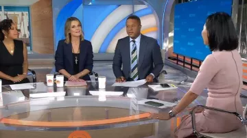 Ted Baker Canddy Fit-&-Flare Dress worn by Vicky Nguyen as seen in Today on May 21, 2024