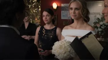 Reformation Magnus Dress In Mademoiselle worn by Lea Dilallo (Paige Spara) as seen in The Good Doctor (S07E09)