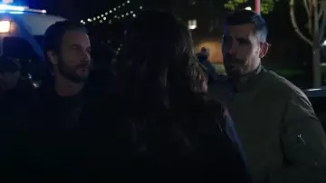 Rag & Bone Bomber Military Green worn by Detective Joe Velasco (Octavio Pisano) as seen in Law & Order: Special Victims Unit (S25E13)