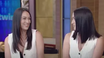 Pistola Vero Vest worn by Nikki Bella as seen in LIVE with Kelly and Mark on May 20, 2024