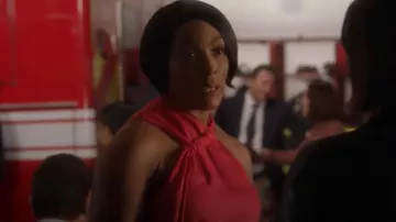 Reiss Odell Dress worn by Athena Grant (Angela Bassett) as seen in 9-1-1 (S07E09)