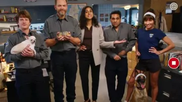 Lululemon Hotty Hot High-Rise Lined Short worn by Victoria Sands (Grace Palmer) as seen in Animal Control (S02E09)