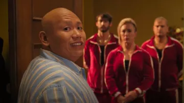 H&M Regular Fit Short Sleeve Lyocell Shirt worn by Reginald Baskin (Jacob Batalon) as seen in Reginald the Vampire (S02E02)