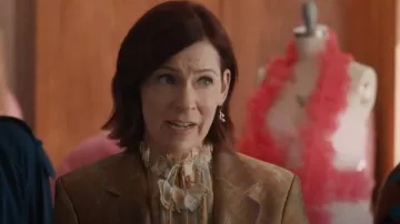 Willow Catkins Pearl Drop Earrings worn by Elsbeth Tascioni (Carrie Preston) as seen in Elsbeth (S01E10)
