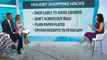 Trina Turk Joyous Asymmetrical Dress worn by Vicky Nguyen as seen in Today on  May 23, 2024