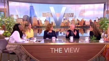 Magnolia Pearl Magnolia Pearl Polly Overalls worn by Whoopi Goldberg as seen in The View on May 14, 2024