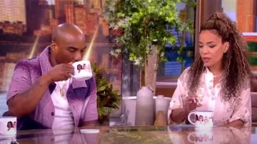 Zimmermann Utility Dress worn by Sunny Hostin as seen in The View on  May 22, 2024