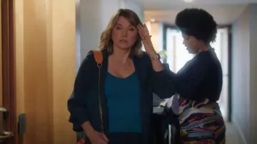 Kate Sylvester Lucie trench worn by Alexa Crowe (Lucy Lawless) as seen in My Life Is Murder (S04E05)