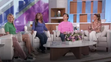 Paul Smith Zebra Logo Sweatshirt by PS worn by Jerry O'Connell as seen in The Talk on May 23, 2024