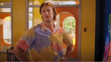 Polo Ralph Lauren Tie Dye Seers worn by Todd (Aren Buchholz) as seen in Reginald the Vampire (S02E04)