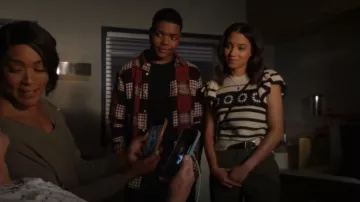 AllSaints Patchi Shirt worn by Harry Grant (Marcanthonee Reis) as seen in 9-1-1 (S07E10)