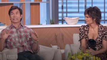 Coevals Club Plaid Western Shirt worn by Jerry O'Connell as seen in The Talk on  May 9, 2024