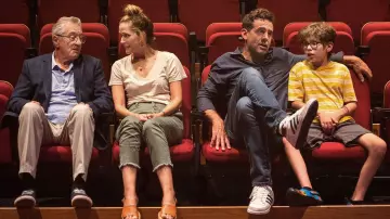 Ezra Movie Outfits: Bobby Cannavale is wearing Adidas sneakers to portray Max