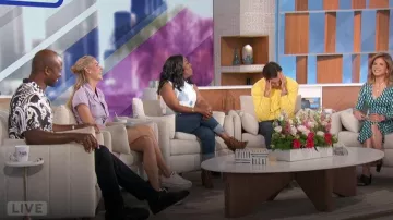Christian Louboutin Seavaste 2 Varsimax Red-Sole Low Top Sneakers worn by Akbar Gbaja-Biamila as seen in The Talk on May 30, 2024
