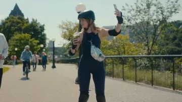 Tala SkinLuxe Built-in Support Cut Out Shoulder Vest worn by Poppy Hepple-Cartwright (Daisy Jelley) as seen in Geek Girl (S01E05)