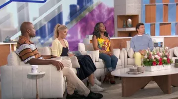 Baskets à plateforme Converse Chuck Taylor® All Star® portées par Amanda Kloots comme on le voit dans The Talk le 31 mai 2024