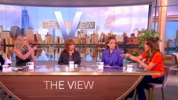 Zimmermann Natura Long Line Jacket worn by Sunny Hostin as seen in The View on May 30, 2024