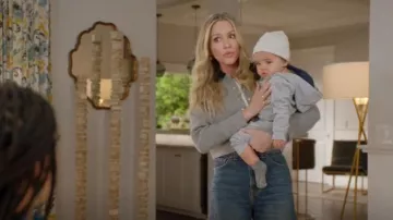 Sandro Etienne Collared Sweater worn by Laura Fine-Baker (Monet Mazur) as seen in All American (S06E10)