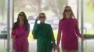 Gestuz Odagz Short Dress worn by Window's Club as seen in My Life Is Murder (S04E07)