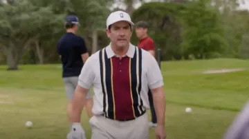 Ben Sherman Mod Stripe Polo worn by Bob Noble (Grant Piro) as seen in My Life Is Murder (S04E07)