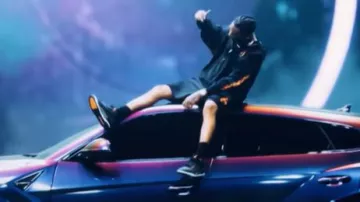 Jordan 3 Retro 'Fear' worn by Key Glock in Key Glock - Q-Dogz (Official Video)