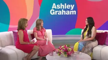 Grace Weller Handmade Hotfix Dress worn by Ashley Graham as seen in Today on  June 3, 2024