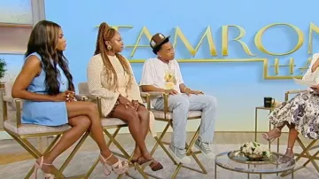 Gucci Leather Heels worn by Golden Brooks as seen in Tamron Hall Show on  June 3, 2024