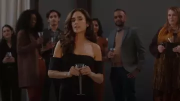Alexander McQueen Slash Cutout One-Shoulder Bandage Midi Dress worn by Daniela Vargas Dessen (Jennifer Connelly) as seen in Dark Matter (S01E02)