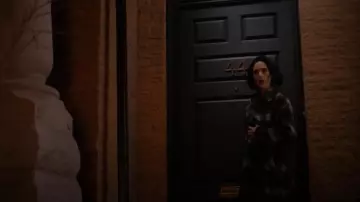 Isabel Marant Etoile Black Laurie Coat worn by Daniela Vargas Dessen (Jennifer Connelly) as seen in Dark Matter (S01E04)