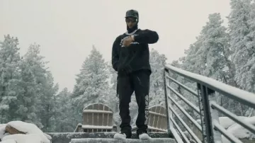 Lunettes de soleil Lanvin x Future Black Side Pins portées par Key Glock dans Key Glock - F**k Around & Find Out (Vidéo officielle)