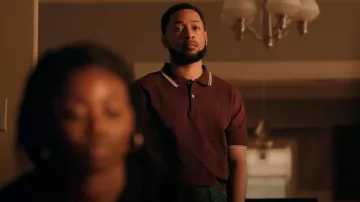 Fred Perry Twin Tipped Fred Perry Shirt worn by Emmett Washington (Jacob Latimore) as seen in The Chi (S06E13)