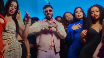 Ceinture Amiri Ivoire & Noir Mat - MA portée par Anuel AA en Conep & Anuel AA - Bellakita (Vidéo Officielle)