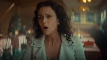 Gorjana Chloe Stud Earrings worn by Freya (Melissa Ponzio) as seen in The Big Door Prize (S02E07)