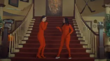 Betsey Johnson Sidney Red Sneakers worn by Cass (Gabrielle Dennis) as seen in The Big Door Prize (S02E09)