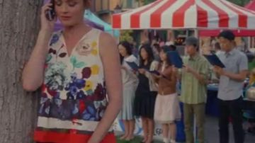 haut sans manche à fleurs de Rory, Gilmore Girls, a new year, Spring