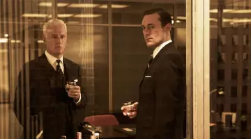 verres à wiskhy dans madmen