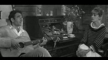 La guitare d'Albert (Cyrus "Boris" Bassiak alias Serge Rezvani) dans Jules et Jim