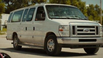 The van of Ford Jake (Shia LaBeouf) in American Honey