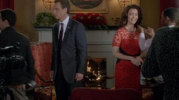 The dress Mellie Grant (Bellamy Young) on Scandal S5E2