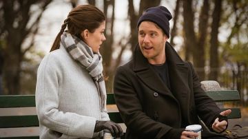 grey coat from Rebecca harris in limitless jennifer carpenter