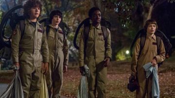 Le costume de Ghostbuster de Lucas Sinclair (Caleb McLaughlin) dans Stranger Things saison 2