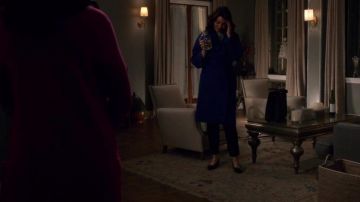 Le manteau Max Mara de Mellie Grant (Bellamy Young) dans Scandal S5E11