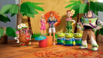 ken et barbie à Hawai vu dans toy story