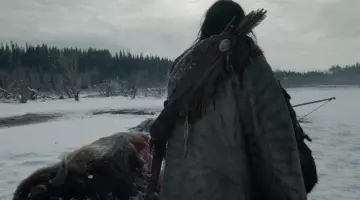 The authentic quiver full of arrows Hikuc (Arthur Redcloud) in The Revenant