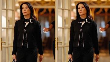 veste vu sur lucy liu dans elementary dr joan watson