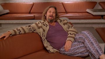 Le gilet en laine de Jeff Bridge (the dude) dans The big Lebowski
