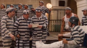 El auténtico yeso de Franz Liebkind (Will Ferrell) en The Producers
