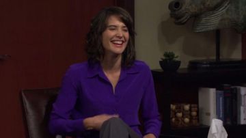 blouse worn by cobie smulders robin on how i met your mother