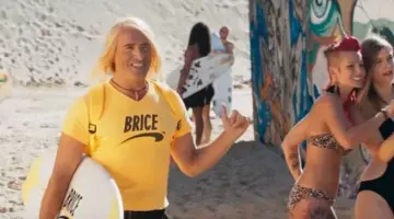 le t-shirt emblématique de Brice Agostini (Jean Dujardin) dans Brice de Nice 3