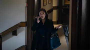 Burberry Chelsea Trench Coat worn by Reenie Green (Fiona Rene) as seen in Tracker (S01E13)